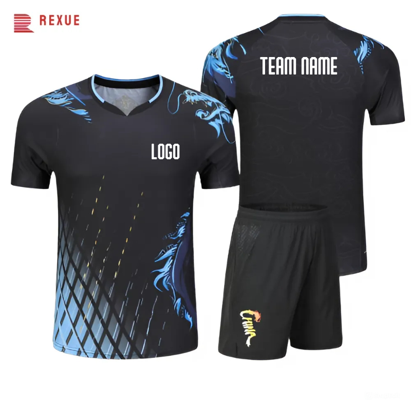 Print Badminton Tennis T-shirt - Table Tennis Zhang Jike ulasan dan harga