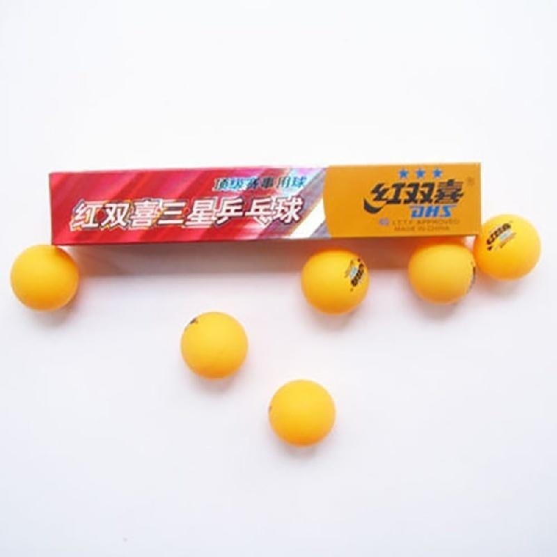 6 Pcs New 3-Star Ping Pong Bal - Table Tennis Olympics ulasan dan harga